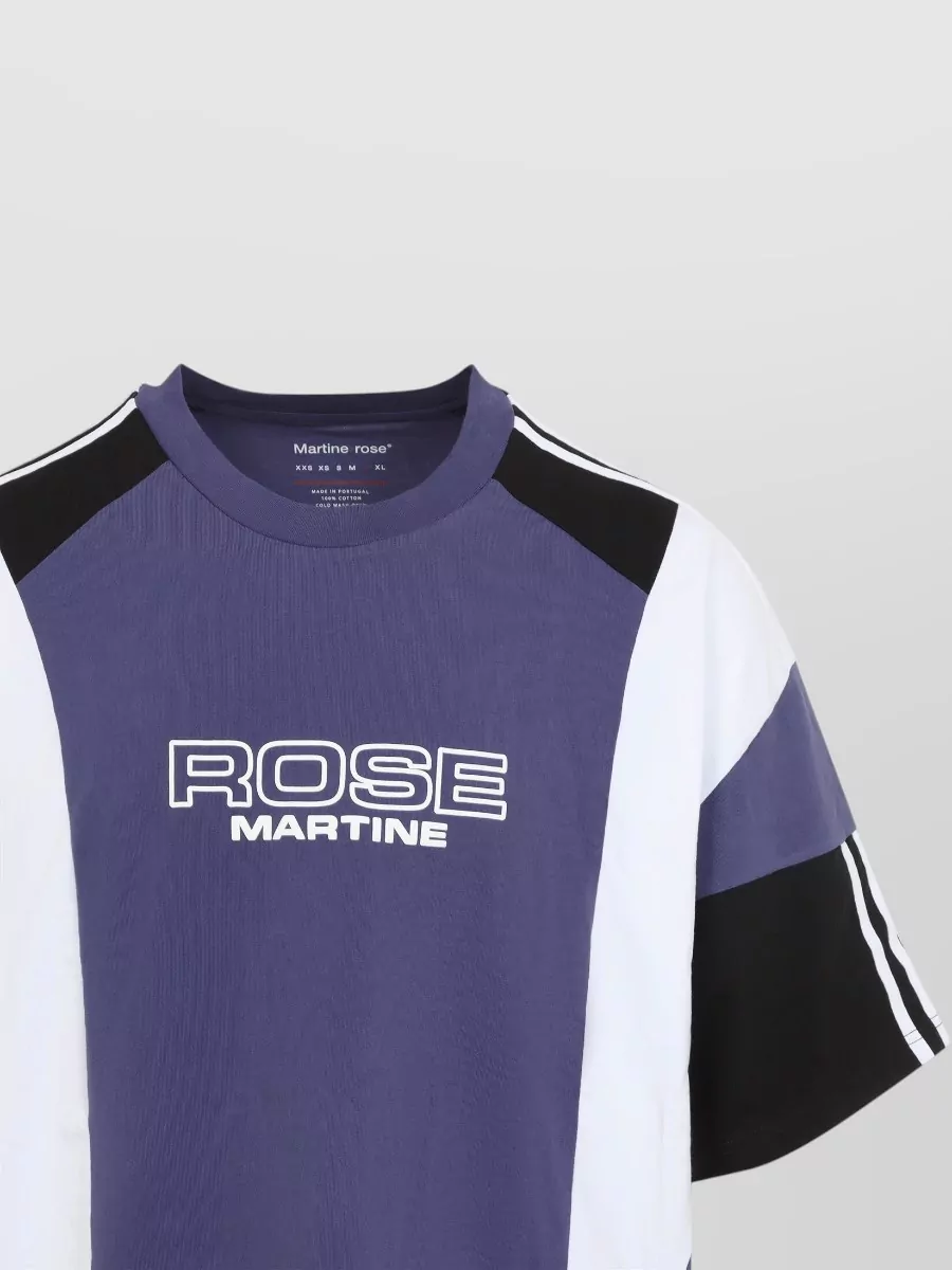 Martine Rose Cotton Oversized Panelled T-Shirt