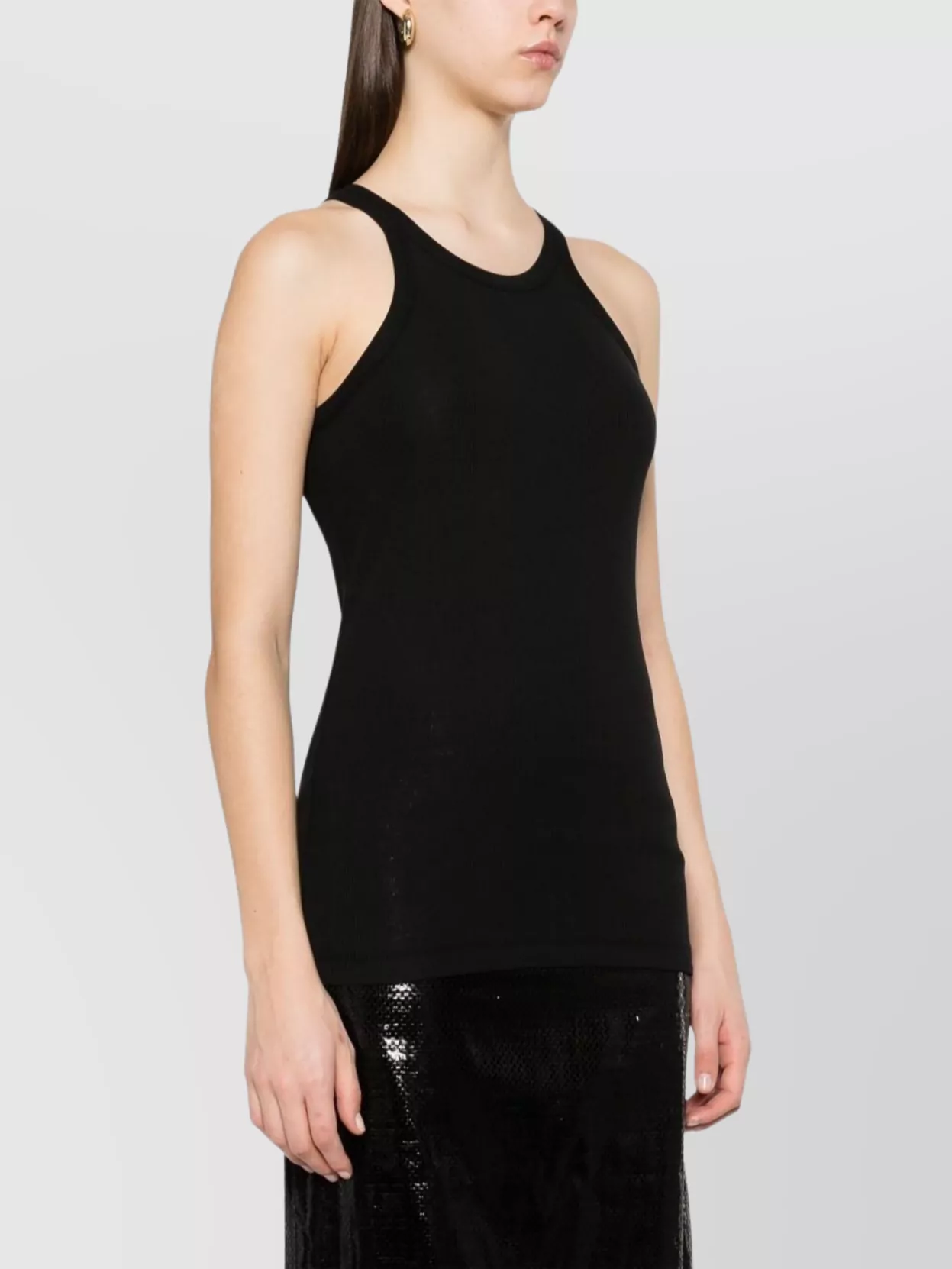 Sportmax Cotton Sleeveless Tank Top