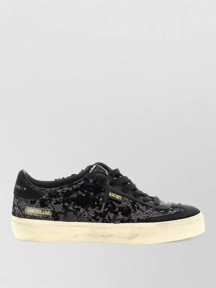 Golden Goose Leather Low-Top Sneakers