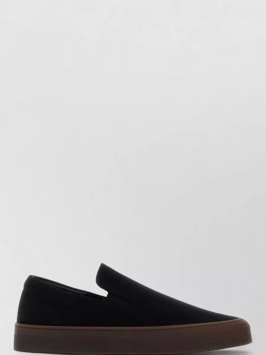 The Row Textile Slip-On Sneakers
