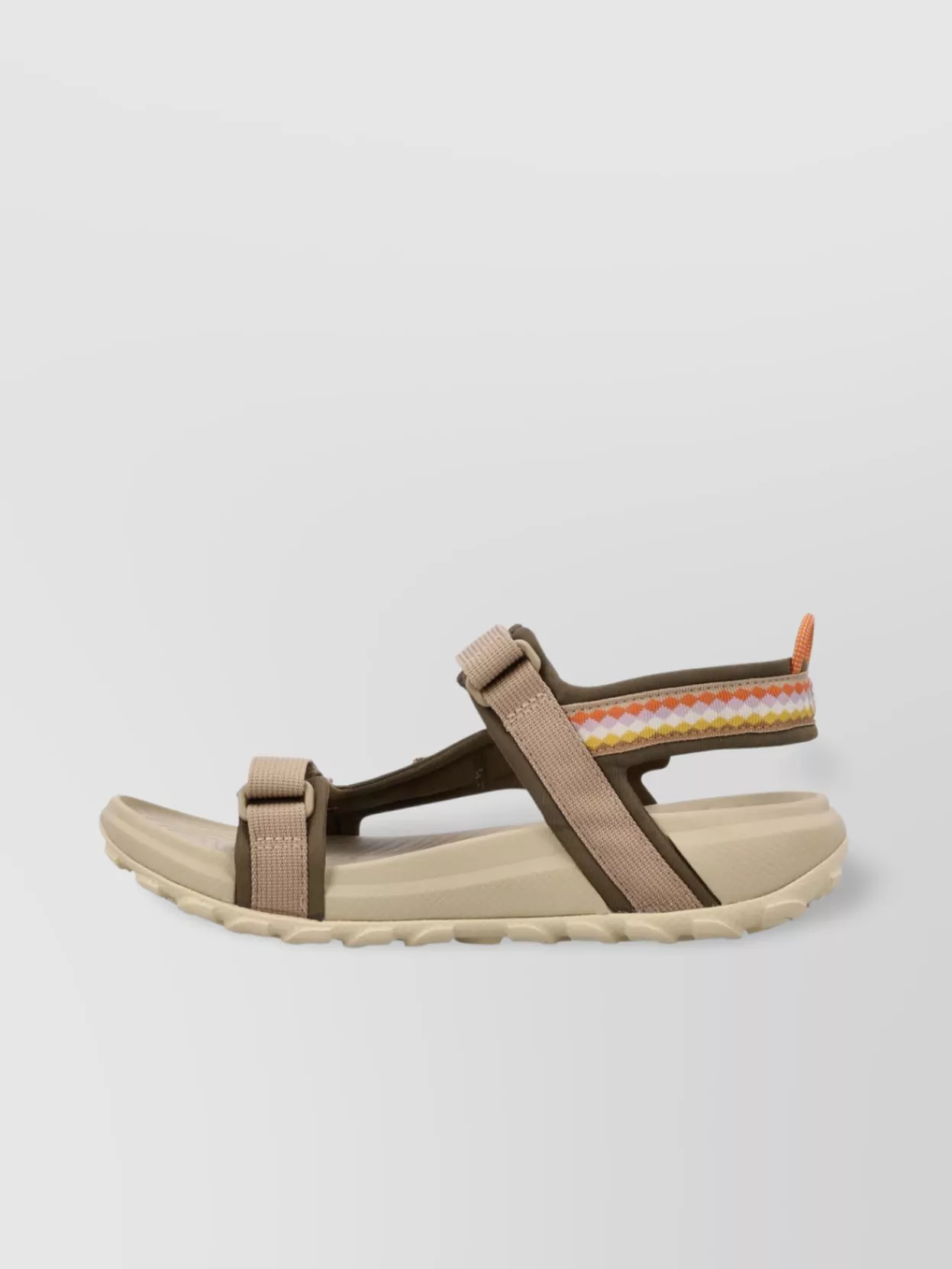 The North Face Explore Camp Sandal Buckle Detail In Neutral