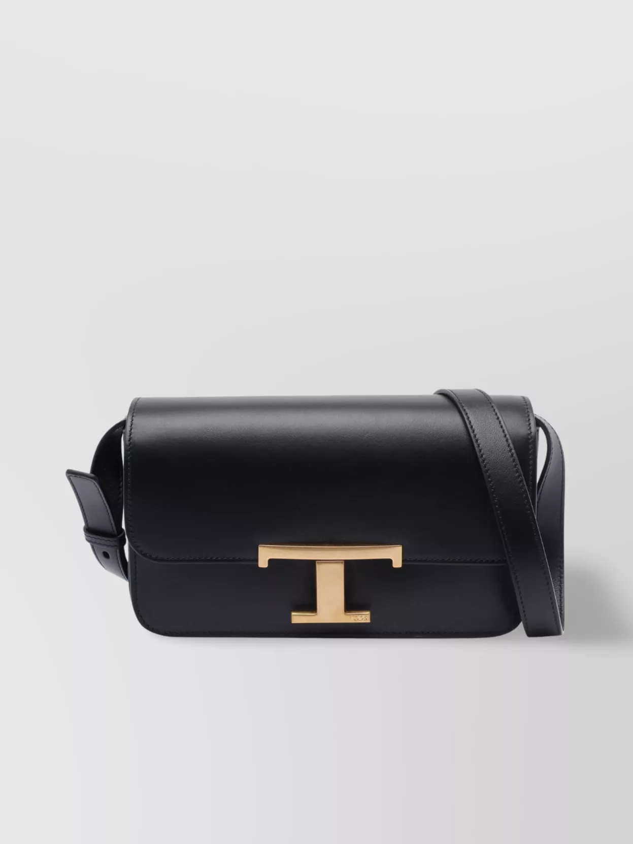 Tod's Shoulder Bag With Adjustable Strap And Gold Hardware