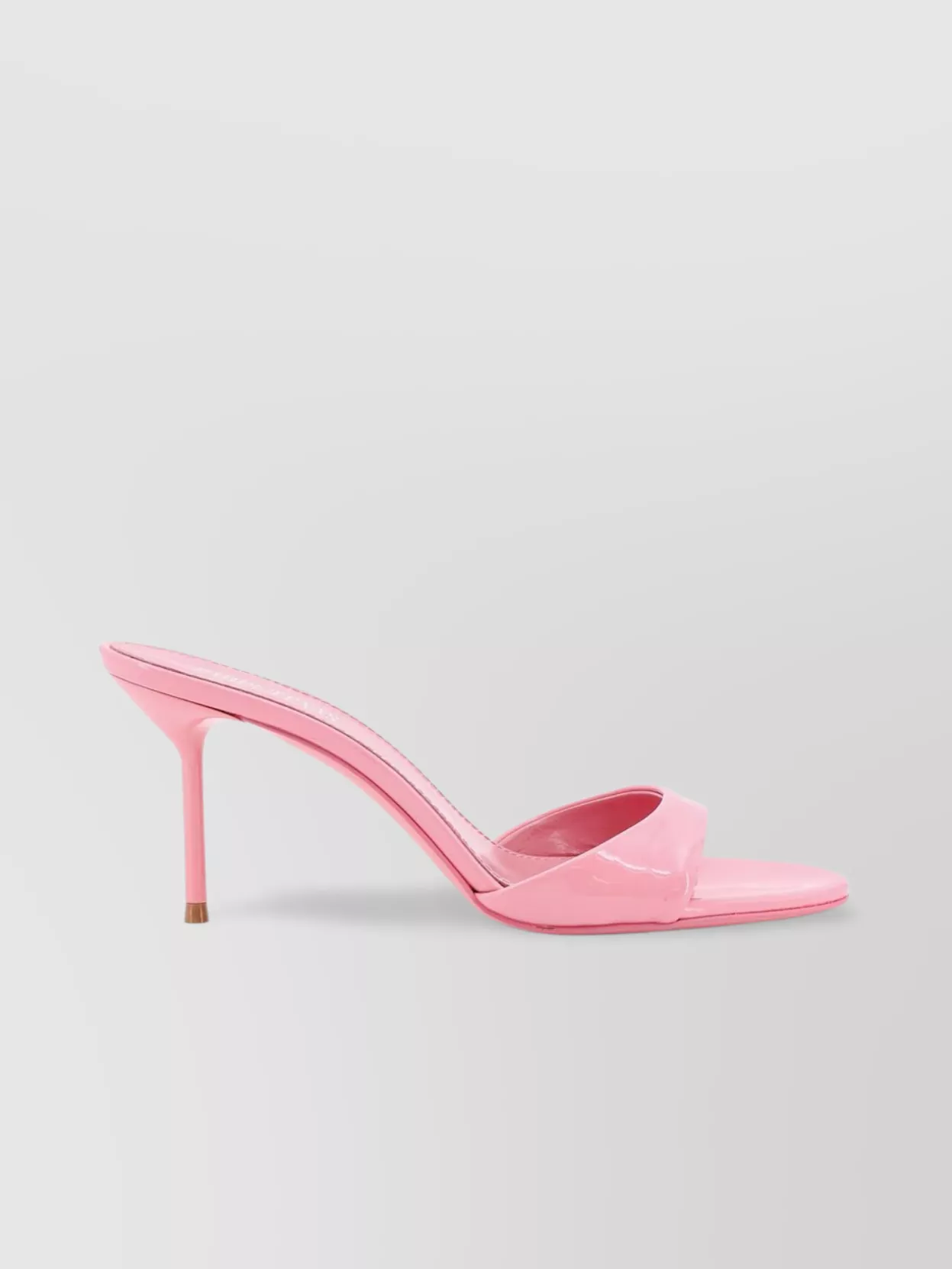 Shop Paris Texas Shiny Lidia Sandals Rounded Toe