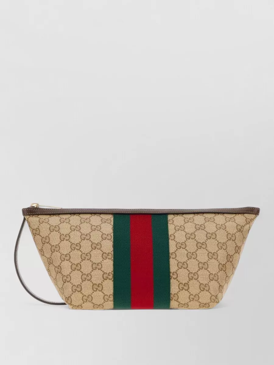 Gucci coated canvas toiletry case