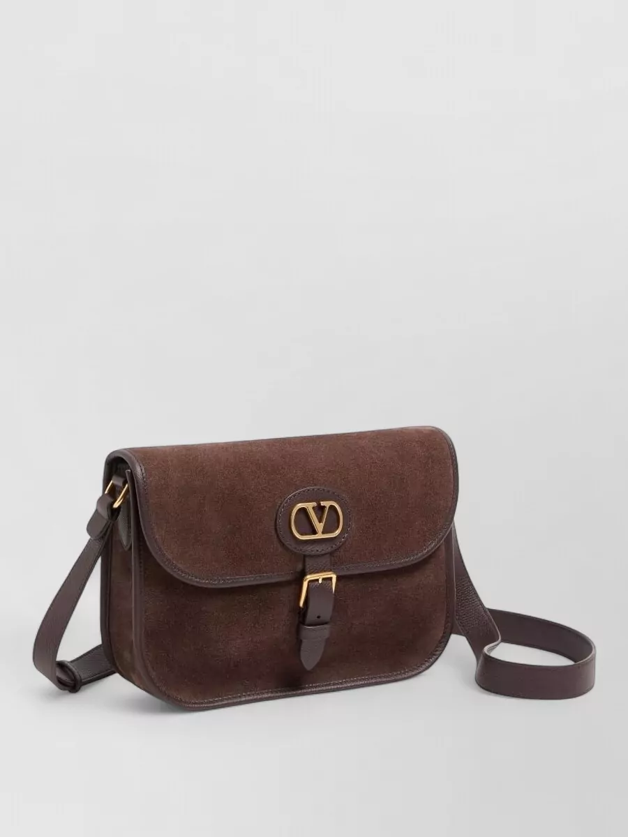 Valentino Garavani Antibes Suede Shoulder Bag