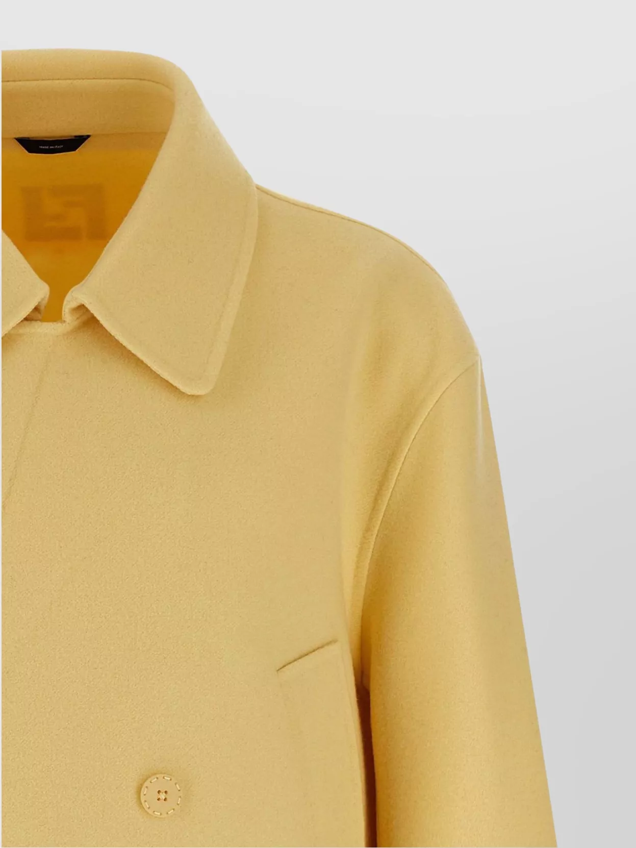 Fendi Caban Coat Coats And Trench Coats Yellow