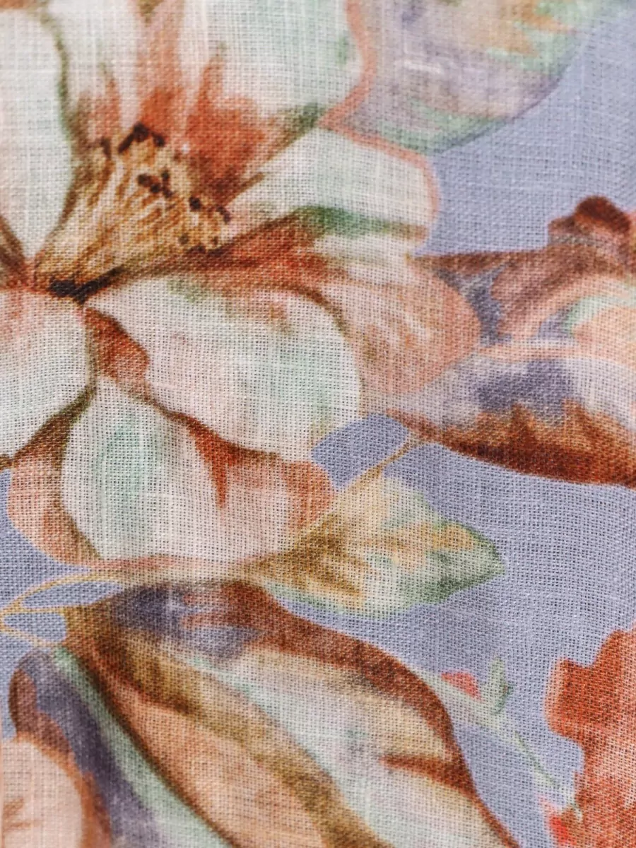 Zimmermann Knee Length Dress Floral Lace Straps