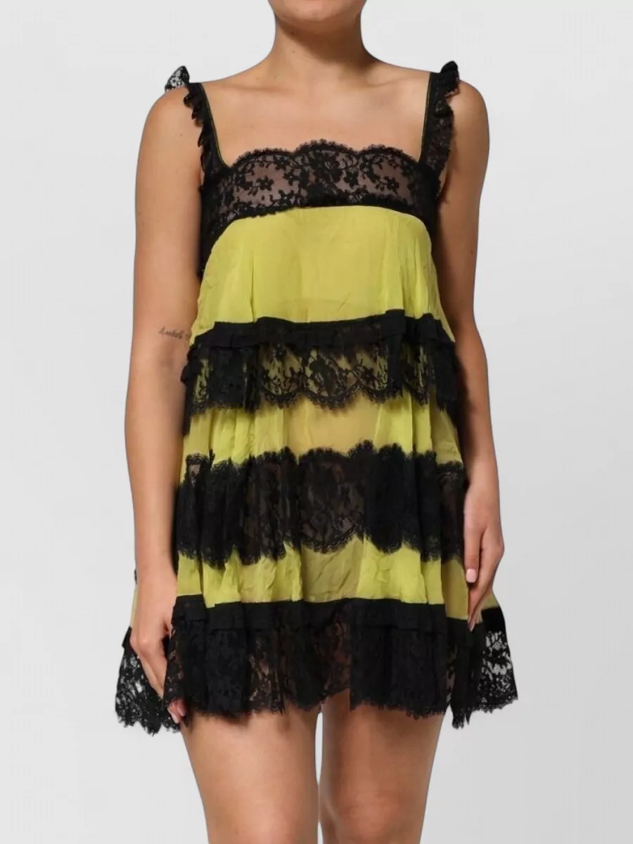 Dolce&Gabbana silk babydoll dress