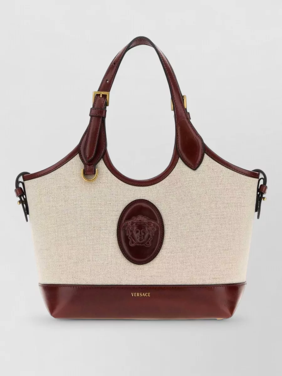 Versace Canvas Tote Bag