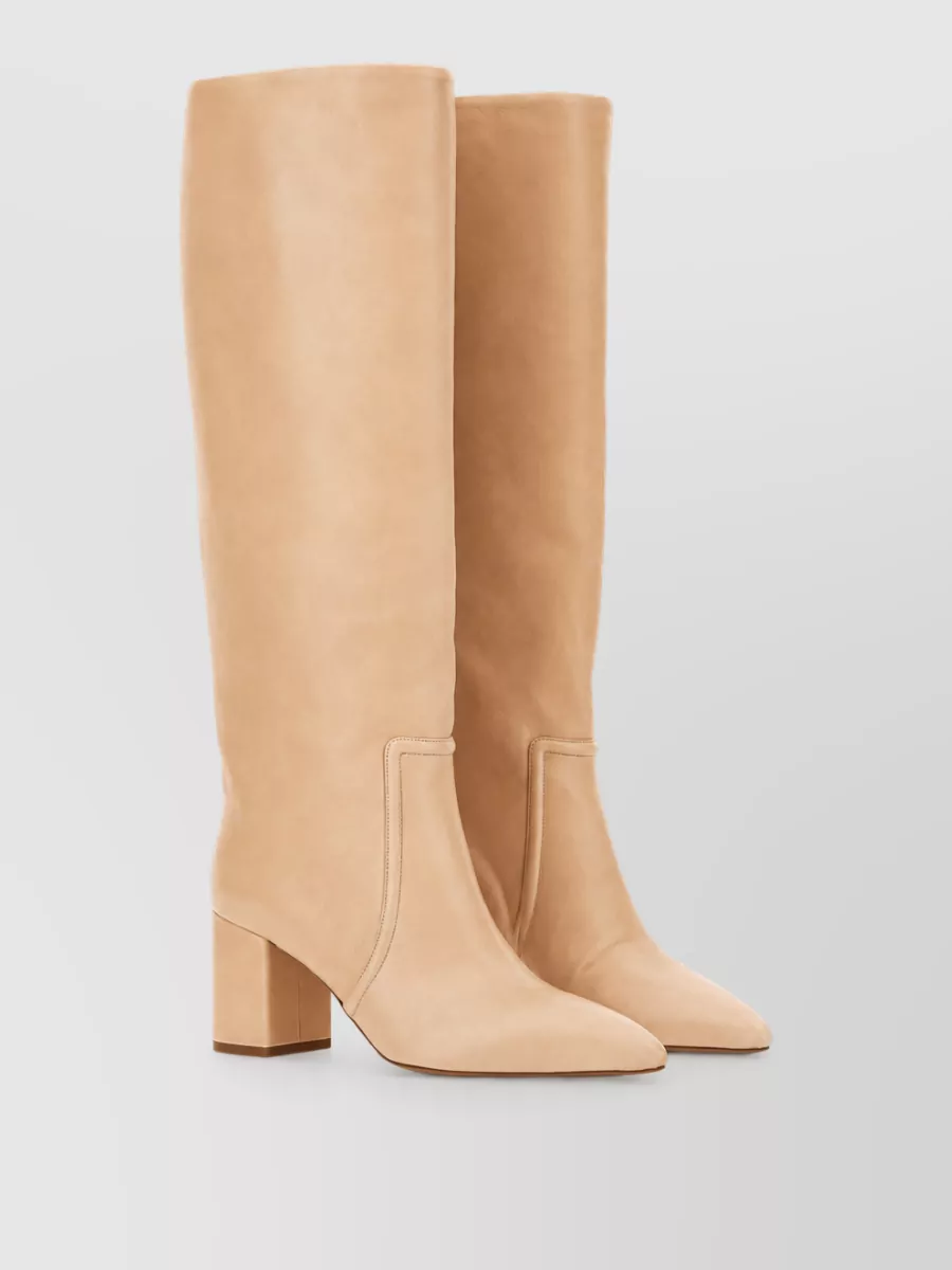 Paris Texas leather knee-high boots