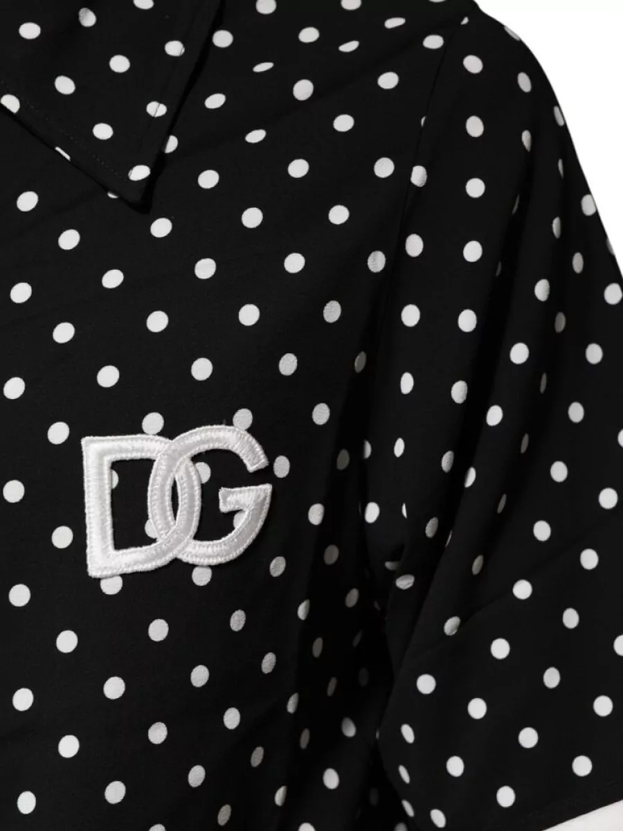 Dolce&Gabbana Cotton Short-Sleeve Polo T-Shirt