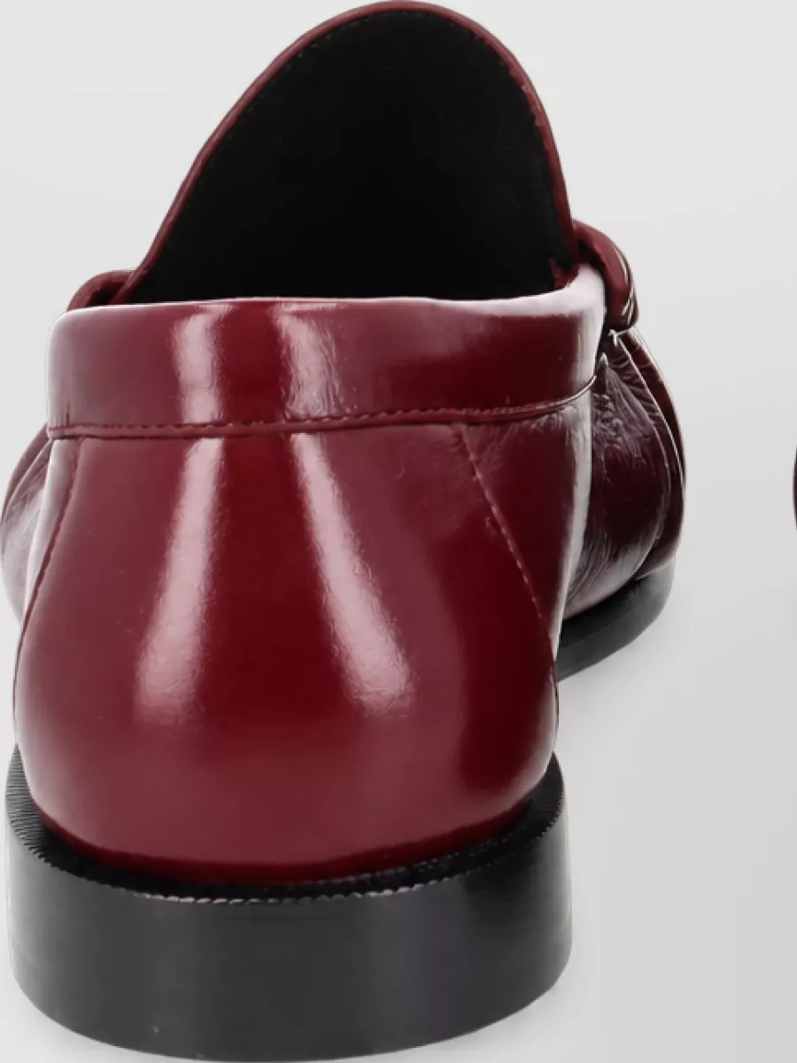 Saint Laurent Leather Loafers
