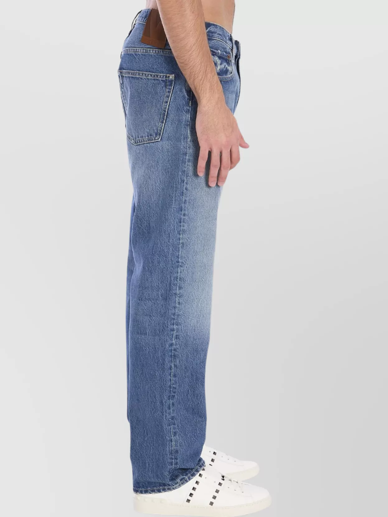 Valentino Garavani Loose Fit Denim Trousers