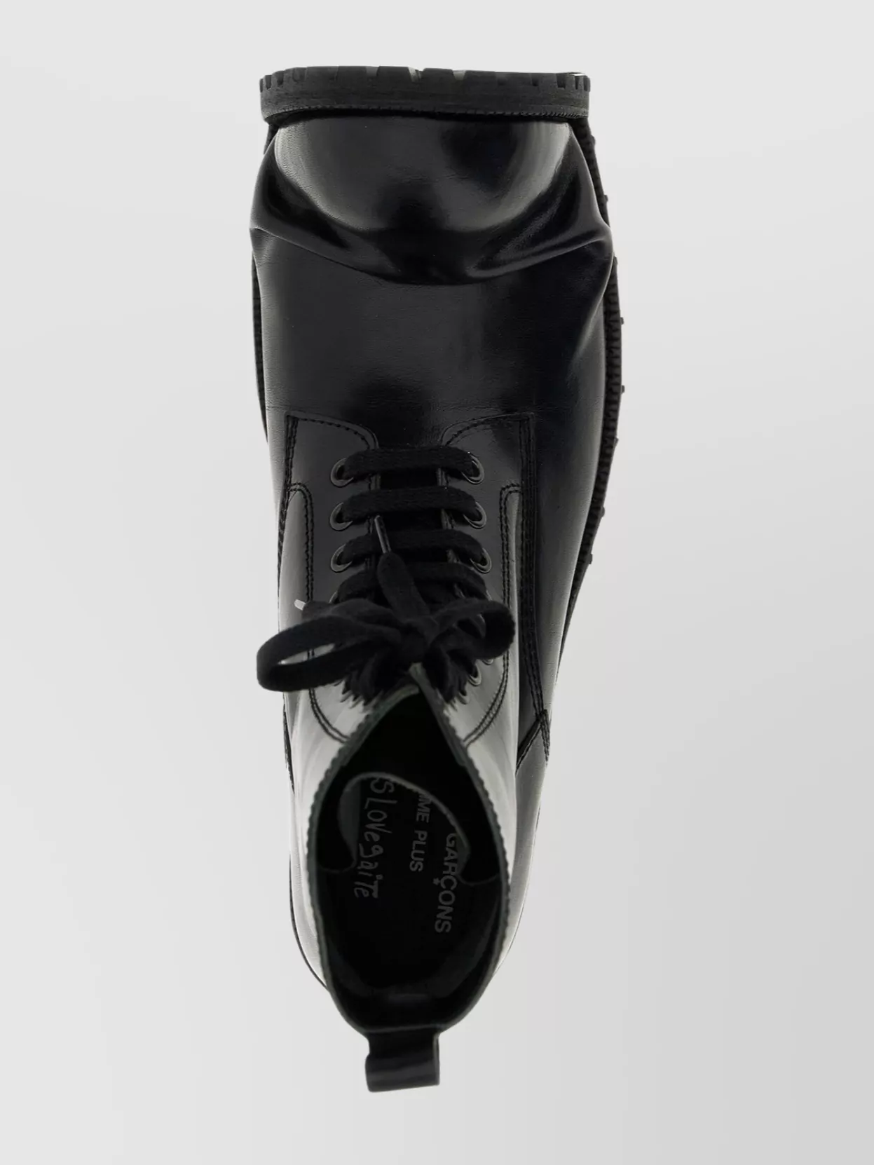 Comme Des Garçons Kids Love Gaite Combat Ankle Boots