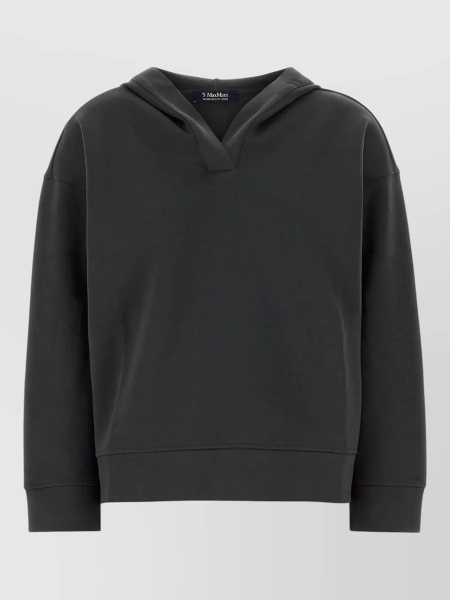 S Max Mara cotton-blend sweatshirt