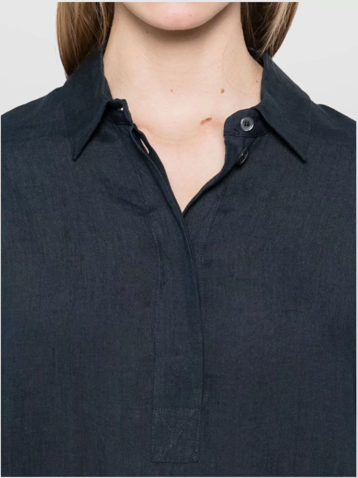 S Max Mara Relaxed Long Sleeve Button Down Top