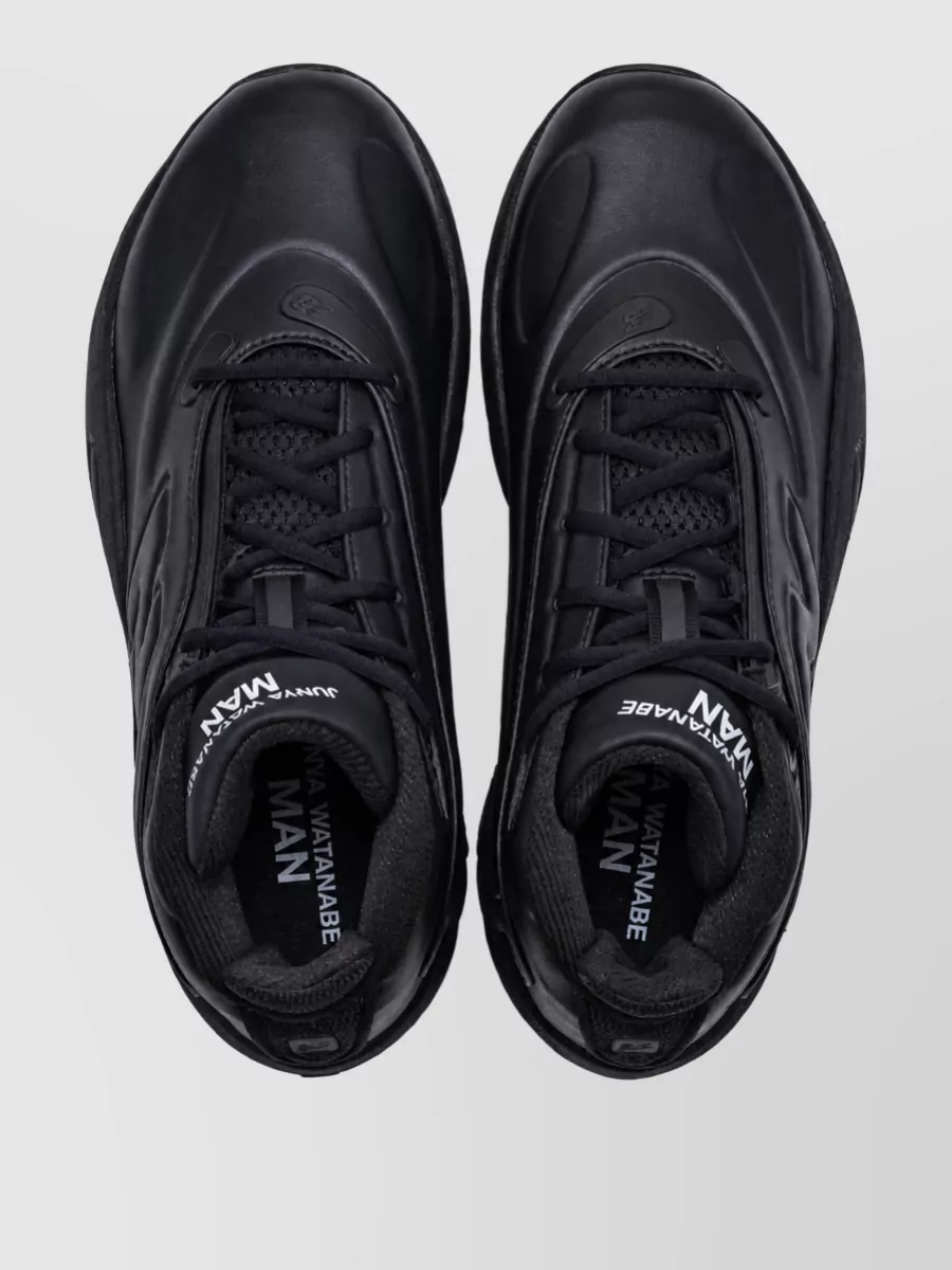 Junya Watanabe Leather High-Top Sneakers