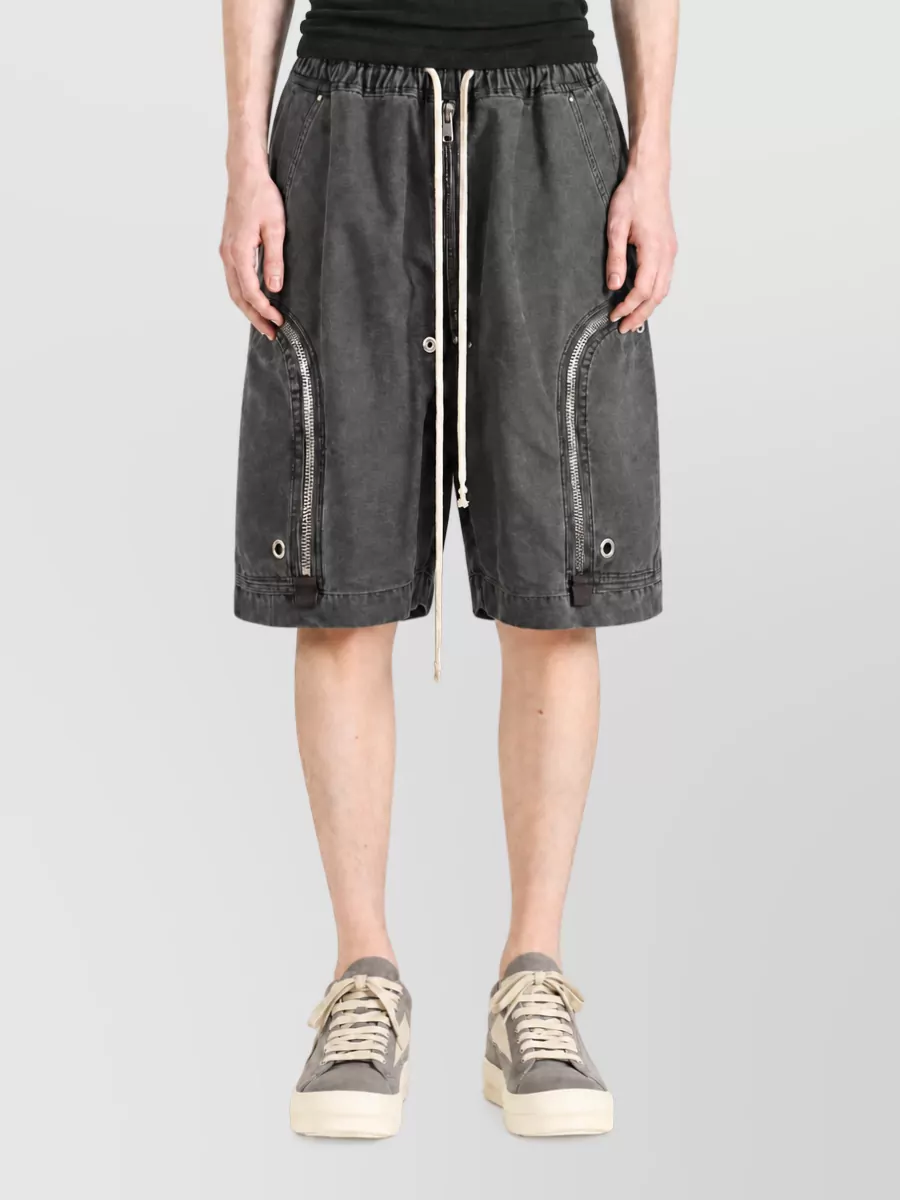 Rick Owens cotton loose fit shorts