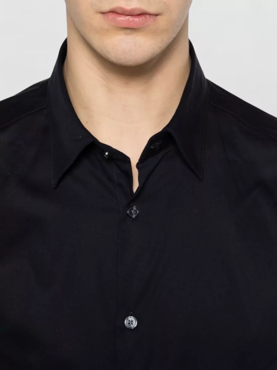 Emporio Armani Cotton Long-Sleeve Shirt