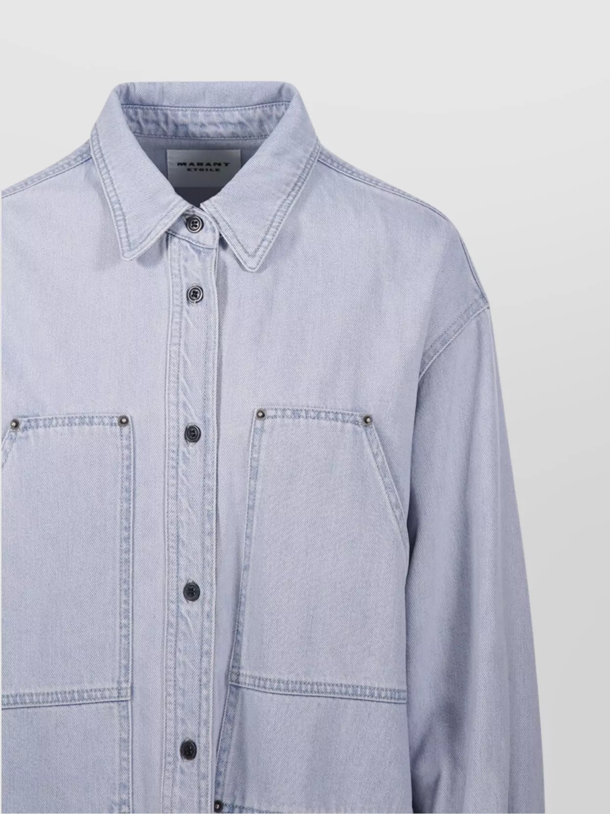 Isabel Marant Étoile Gb Long Sleeves Collared Neck Chest Pockets