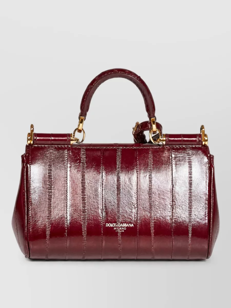Dolce&Gabbana sicily mini leather shoulder bag