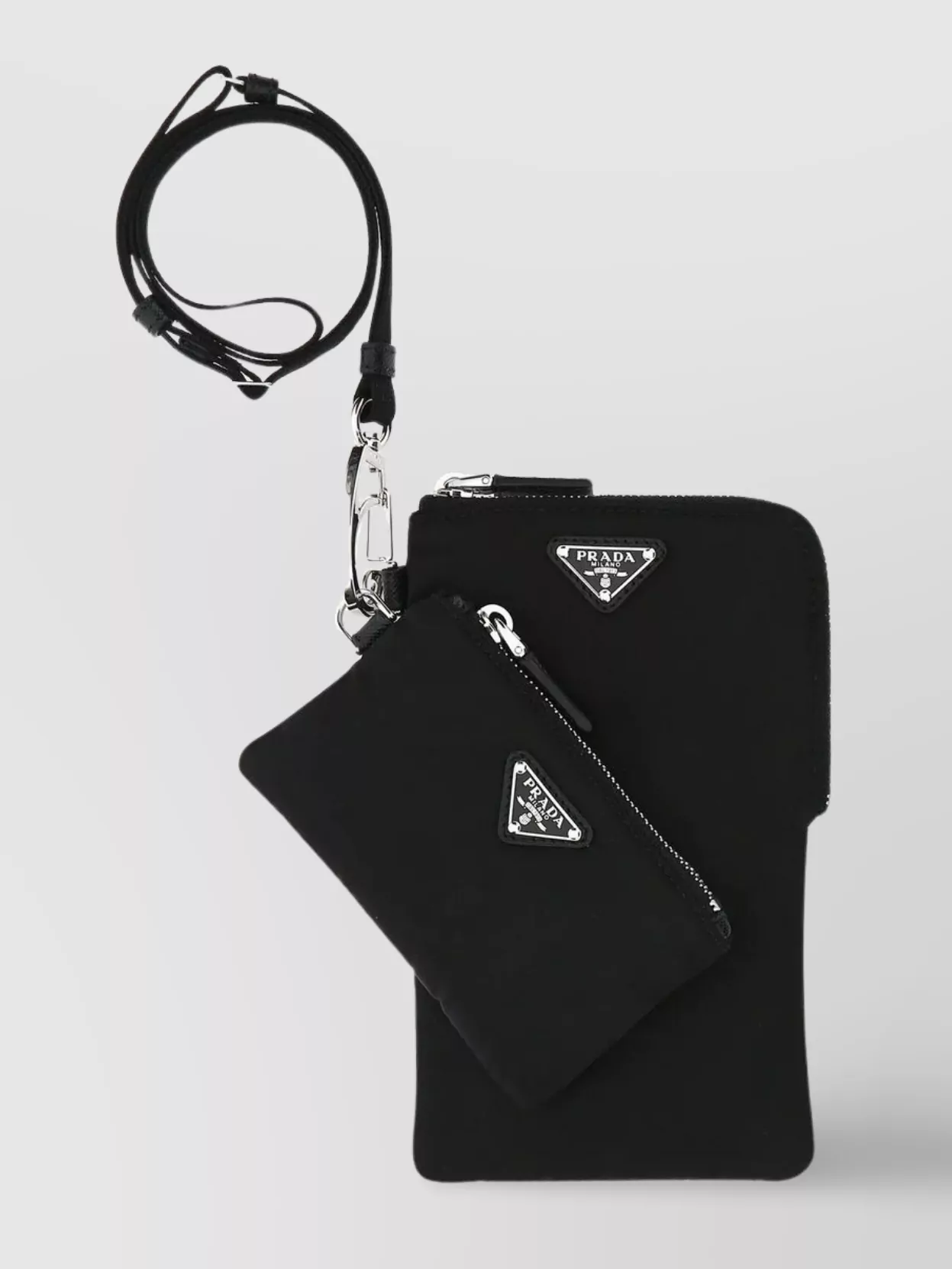 Shop Prada Phone Case Nylon Detachable Strap