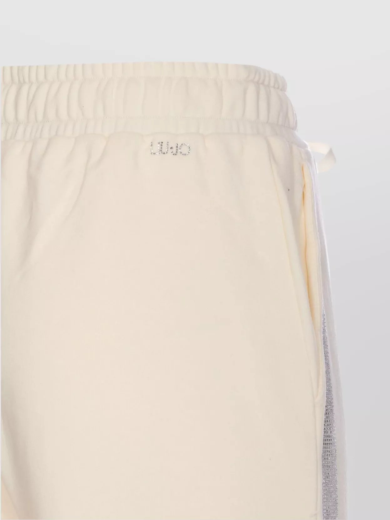 Liu •jo Track Pants With Strass Band Detail