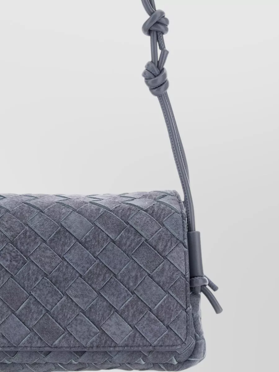 Bottega Veneta Notturno Leather Shoulder Bag