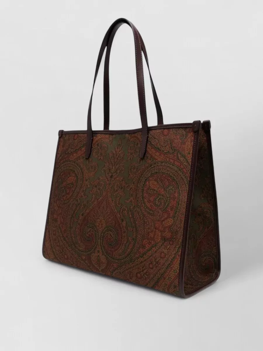 Etro Love Trotter Large Jacquard Tote Bag