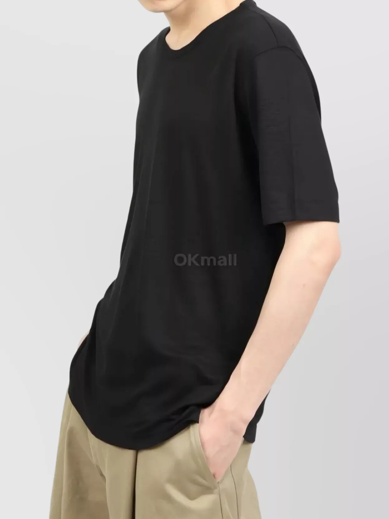 Lardini Round Neck Short Sleeve Fitted T-Shirt