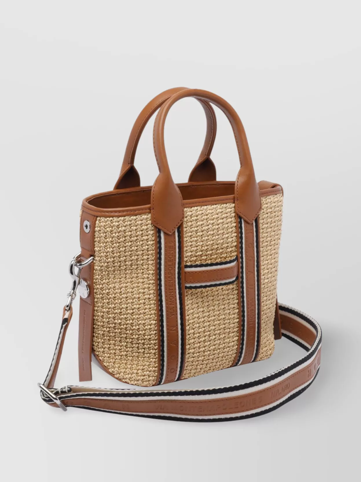 Shop Hogan Cross-body And Satchel Bag In Neutrals