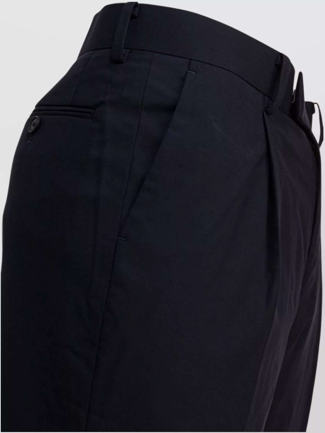 Auralee Tailored Trousers With Pleats And Pockets
