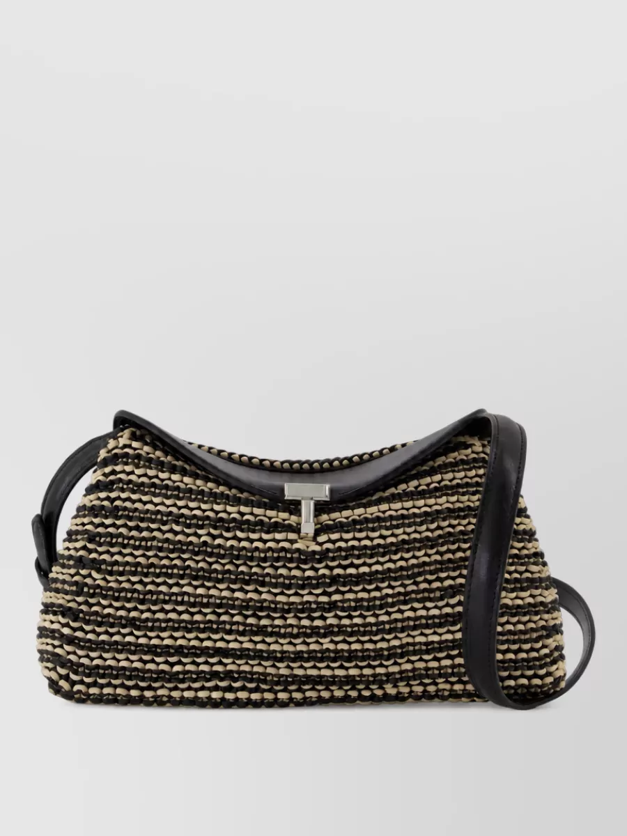 Totême leather clutch bag