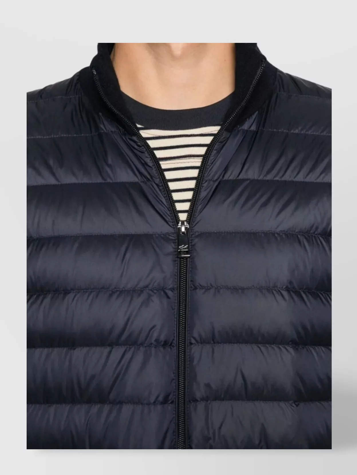 Paul & Shark Quilted Jacket Wool Sleeves