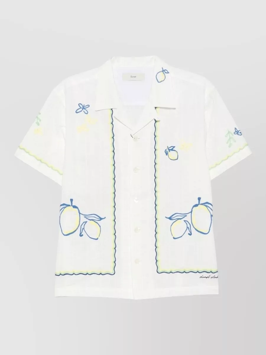 Dunst cotton short-sleeve shirt