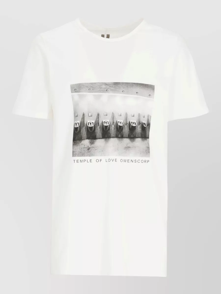 Rick Owens Drkshdw printed short-sleeve t-shirt