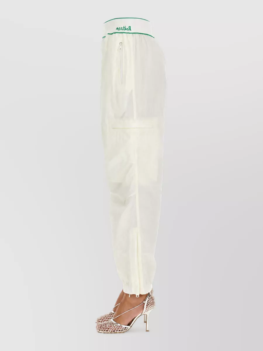 Bottega Veneta Nylon Cargo Track Pants