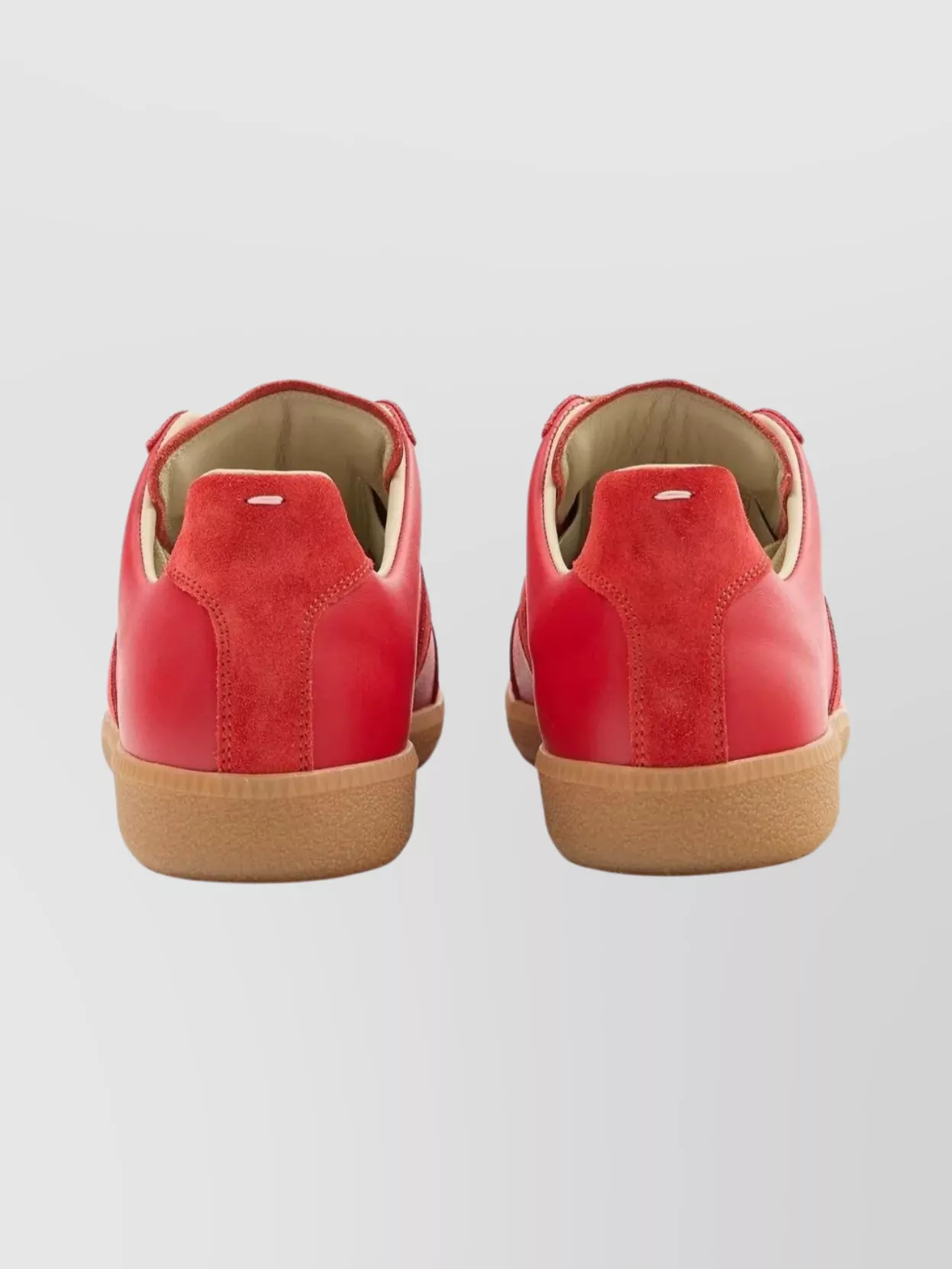 Maison Margiela Modern Sneakers With Suede Panels And Rubber Sole