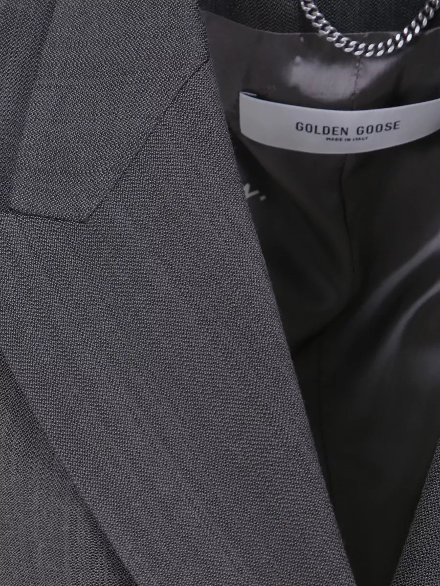 Golden Goose Viscose Double-Breasted Blazer