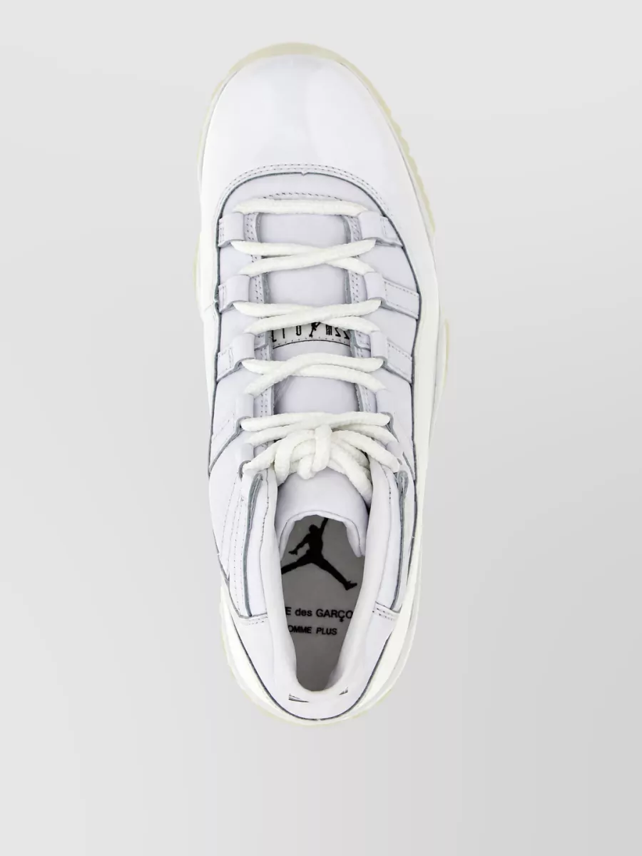 Comme Des Garçons Leather High-Top Sneakers