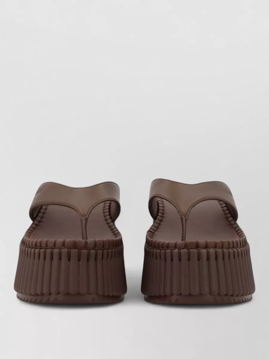 Chloé leather sandals