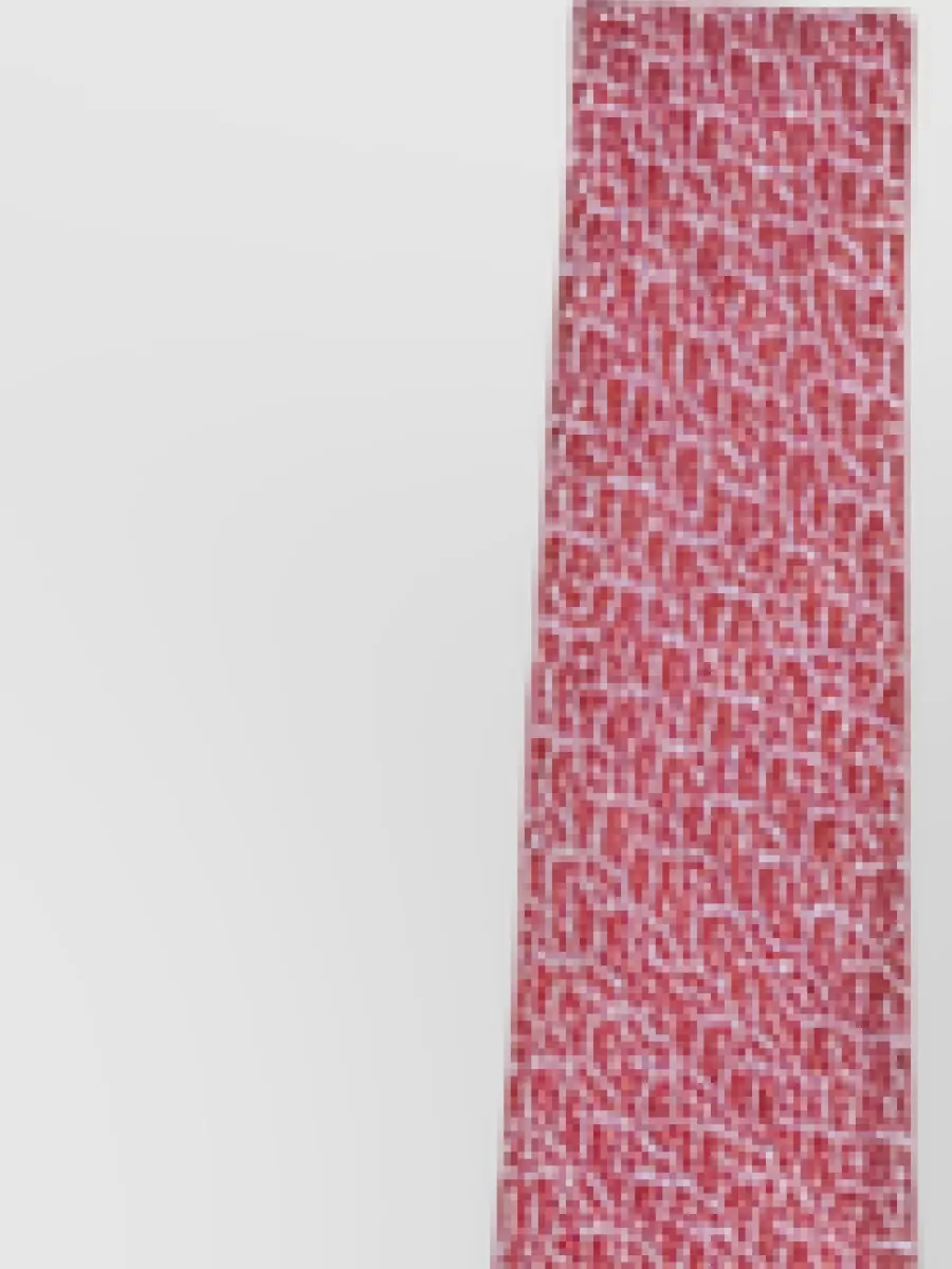 Ferragamo silk printed tie