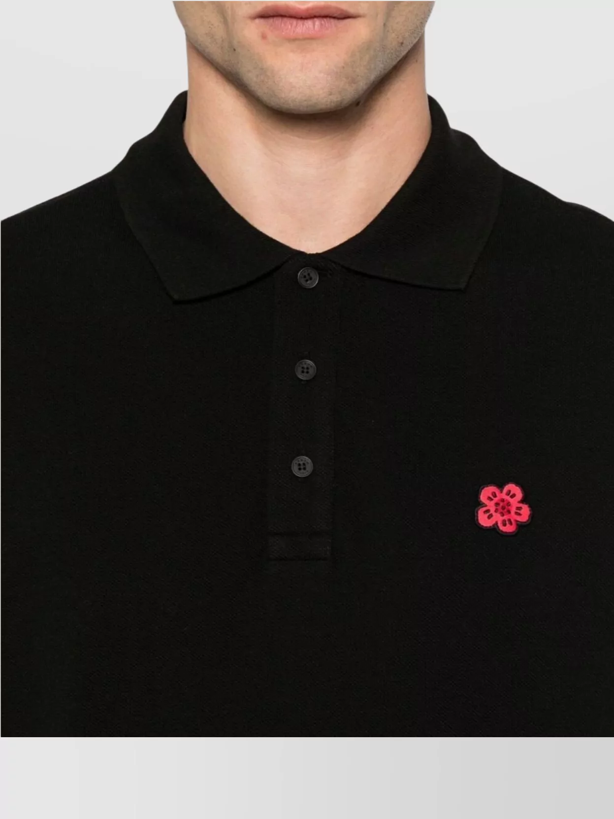 Kenzo Polo Collared Shirt Short Sleeves