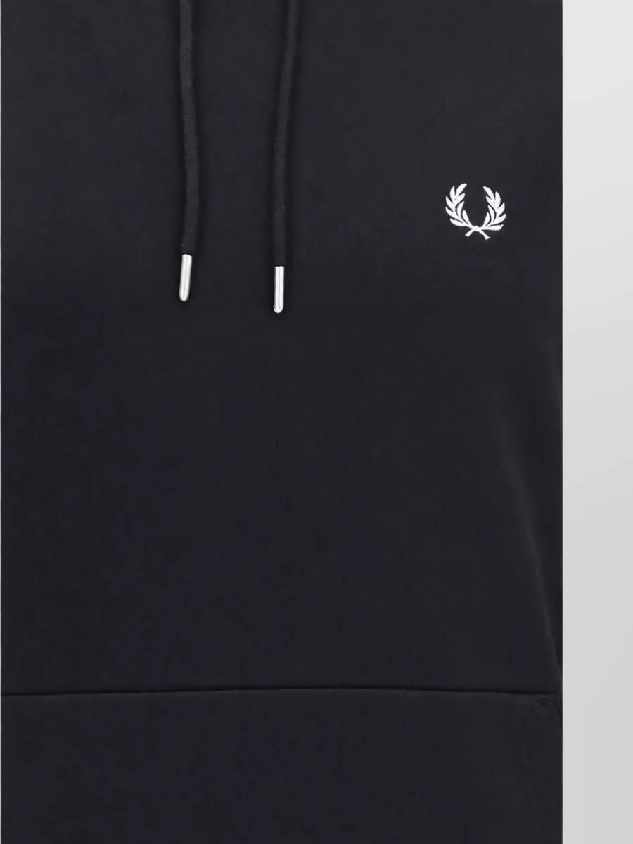 Fred Perry Cotton Logo Hoodie