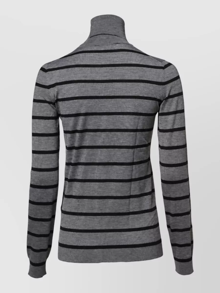 Dolce&Gabbana Cashmere Silk Floral-Embroidered Sweatshirt