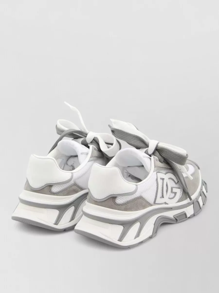 Dolce&Gabbana Leather Low-Top Sneakers