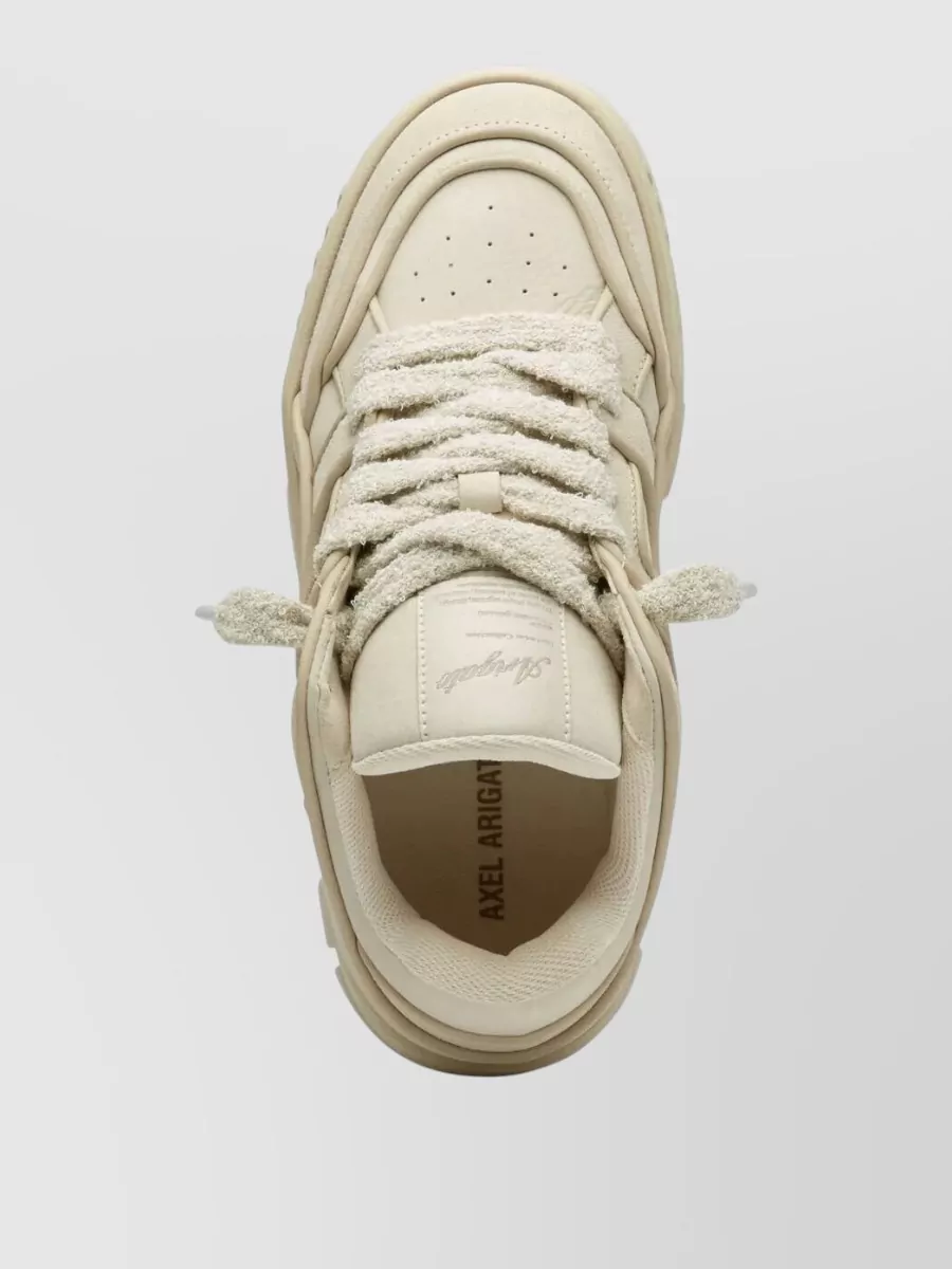 Axel Arigato Low-Top Sneakers Textured Sole Round Toe