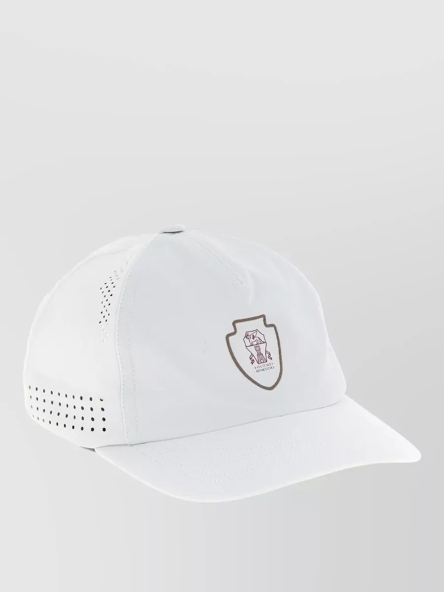 Brunello Cucinelli Nylon Logo Baseball Cap