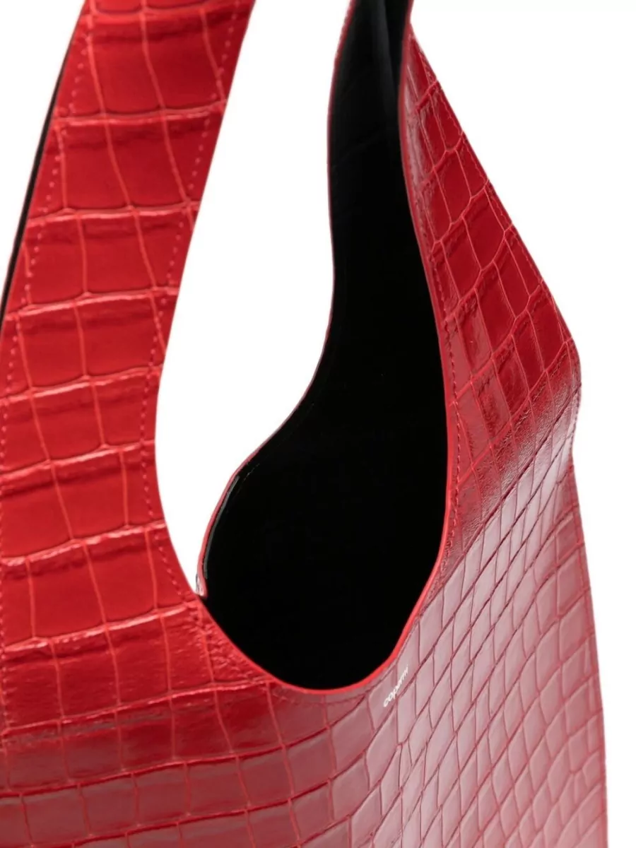 Coperni Heart Leather Tote Bag