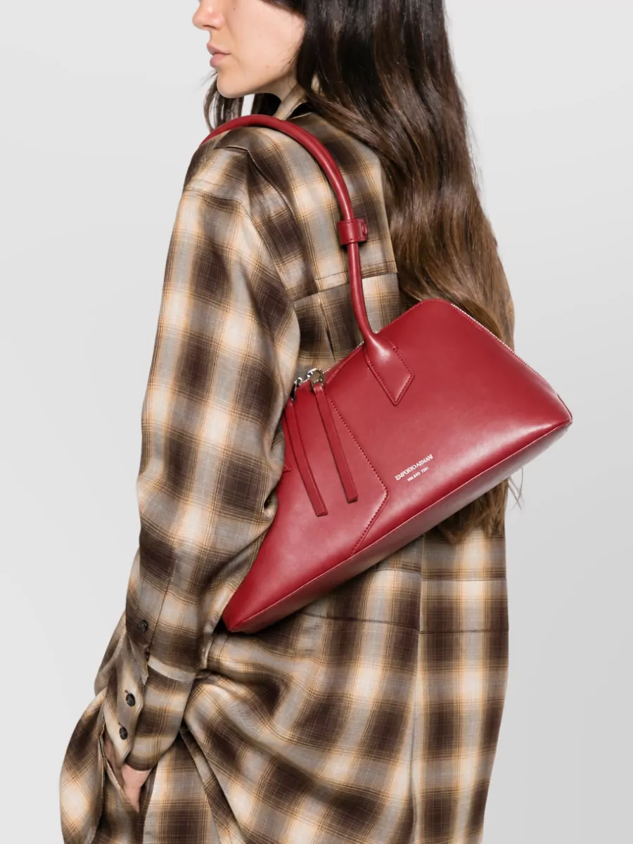 Emporio Armani leather shoulder bag